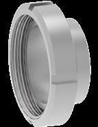 data Material 1.4404 / AISI 316L Standard DIN 11851 Inch OD OD 1" 4" GO Male end SC, including sealing ring G Available nominal widths Metric DN 10 150 Technical data Material 1.