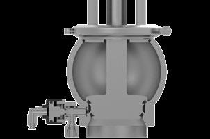 Available nominal widths Metric DN 25 150 Inch OD OD 1" 4" Available valve types Single-seat valves with shut-off function Single-seat