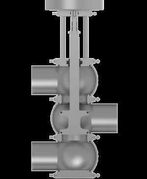 Seal Kits Spare Parts Divert Valves 229 29 6 1 5 5 5 7 5 7 The illustration of a VARIVENT type W single-seat valve shown here represents an example of the configuration of a seal kit for a divert