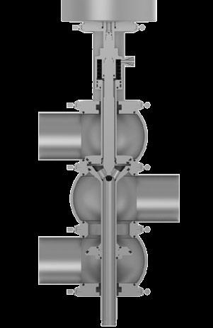 Spare Parts 234 Seal Kits Mixproof Divert Valves 29 6 23 5 24 22 5 1 The illustration of a VARIVENT type Y double-seat valve shown here represents an example of the configuration of a seal kit for a