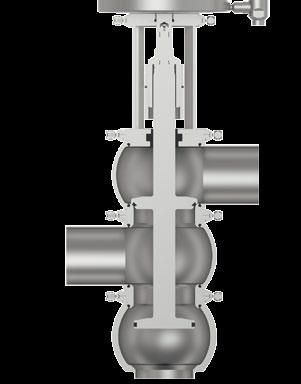 Seal Kits Spare Parts Valves for the U.S. Dairy Industry 237 29 6 1 5 The illustration represents the configuration of a seal kit for a VARIVENT Flow Diversion Device.