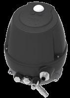 IP66, optional IP67 or IP69k) Ease of cleaning without dead zones, whatever the installation orientation Clear visualization of the valve status via a light dome visible 360, which is illuminated by