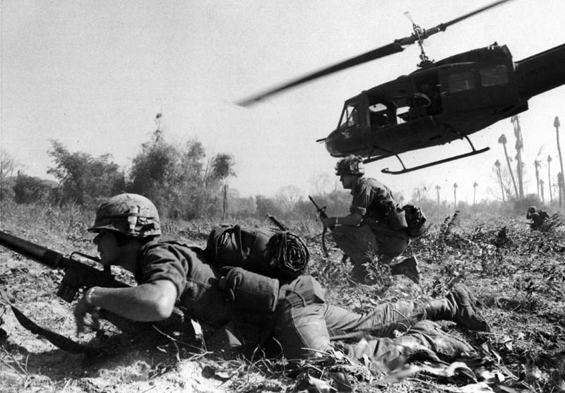 The 1st Cavalry arrive in Vietnam on 25 August 1965. They immediately had to clear a golf course to be used as the worlds largest helipad.