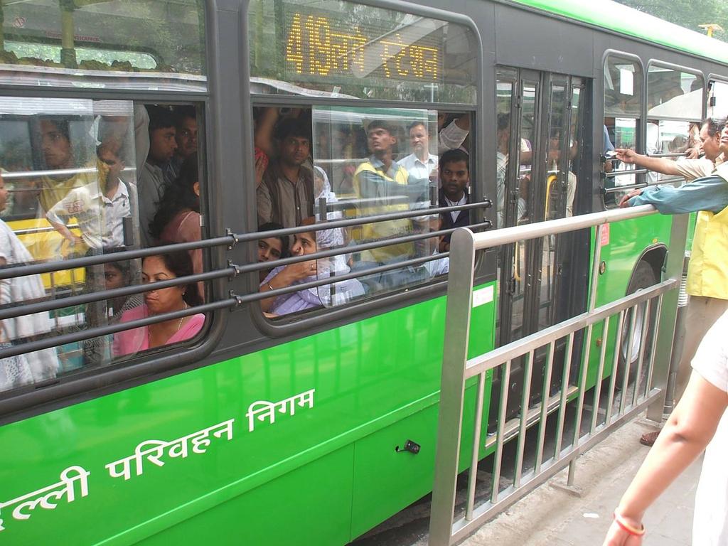 Non-BRT Buses interrupt the