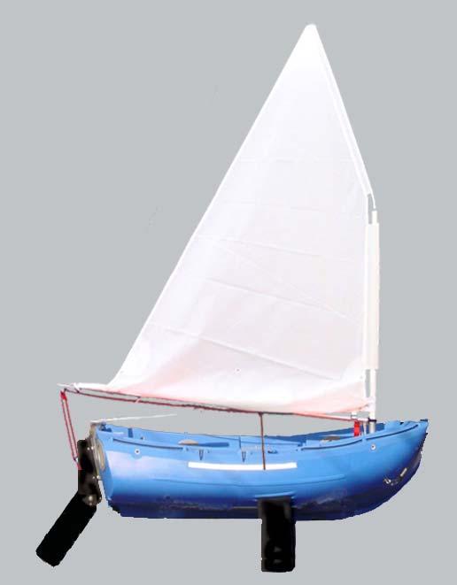 Reducing the Sail Area (Reefing the Sail) In strong winds, you can reef the sail down, using Method 1, below.