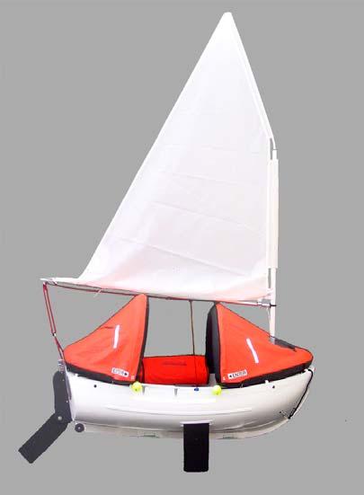 It can put too much pressure on the mast at the front seat. Method 1. Reducing Sail without the Exposure Canopy If you want to reduce sail when the exposure canopy is not in place: 1.