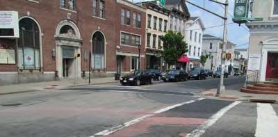 Chapter VII PILOT LOCATIONS US ROUTE 206 SPRING STREET, TOWN OF NEWTON S W Description The three-point intersection of Route 206 and Spring Street is located along a historic, pedestrian-oriented
