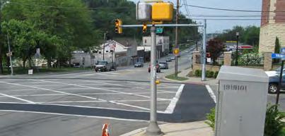 The High Point to Cape May Bike Route passes through this intersection along Mill Street and Trinity Street.
