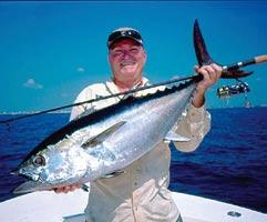 Tom Twyford, Executive Director of the West Palm Beach Fishing Club, fished with one of penn s Factory Reps during the