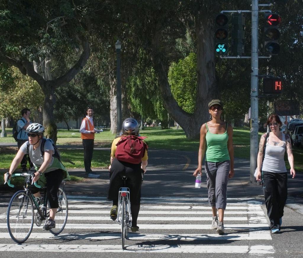 SF State of Cycling Report identified top three barriers to more cycling Need for more