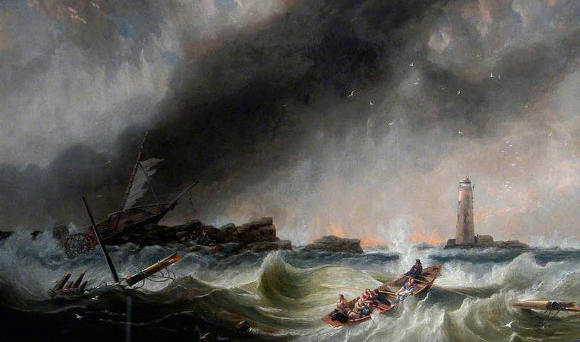 Darling and her father, William, realised that the weather and sea conditions were too severe for the nearest lifeboat, at Seahouses, to be launched; so they took their own boat, a Northumberland