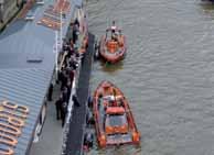 They assist with the launch and recovery of the lifeboat, sometimes being appointed to specific tasks, such