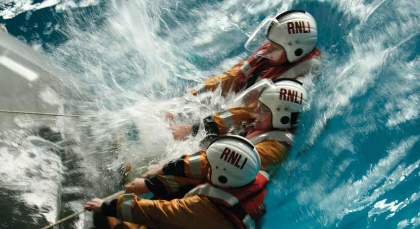 Photo: RNLI/Chris Walker MAKING it work Train one, save many Today, fewer than 10% of crew members have a professional maritime occupation.