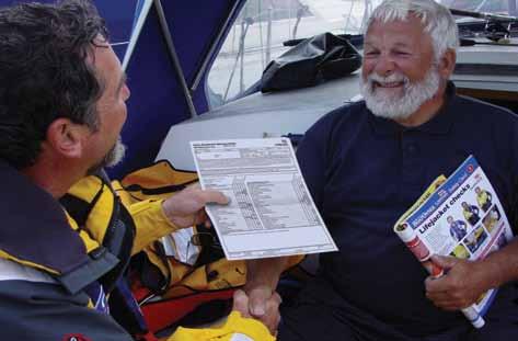 spreading the word Sea and fishing safety The RNLI aims to save lives by promoting a safety culture among people who use the sea, particularly targeting the leisure boat community and commercial