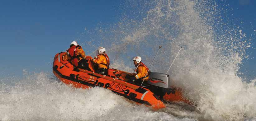 A voluntary lifeboat management group (LMG) also supports each