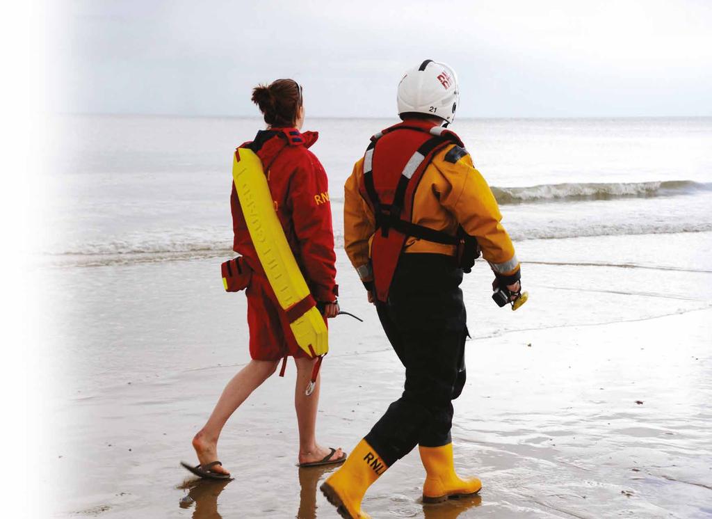 The lifeguard service The RNLI operates a lifeguard service on designated beaches around the coast in conjunction with some local authorities and private beach owners.