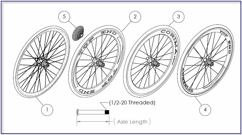 (800) 532-8677 (727) 522-8677 fax: (727) 522-1007 Force RX: Wheels Assembly Date: Phone: Fax: Phone: Serial #: PART NUMBER PER BIKE 1 1156776 1 26 In.