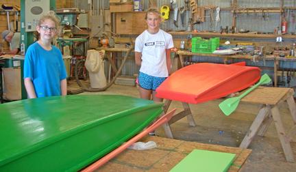 2017 Youth Boat Building June