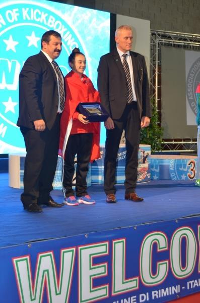 At the beginning of year 2009, when she had a break for convalescence, she started with judging at national cups, moreover it was her first time as referee at WAKO European championships cadets &