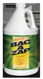The microorganisms in Bac-Azap are uniquely formulated to work in conjunction with the Nibor-D control product when both are applied to drains.