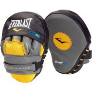Coaches Equipment YELLOW/GREY EVER((GEL YELLOW/GREY EVER((GEL PUNCH MITTS > Premium synthetic polycanvas along with superior boxing glove construction provides long lasting