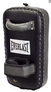 Black EVERFRESH SHIN INSTEP GUARD 7450 > Synthetic leather surrounds high density foam on both panels to provide high