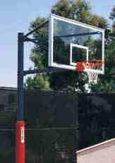 Backboard, goal and pole have an extremely durable powder coated finish. Standard System 00195580 $2,699.00 Back-to-Back System 00195582 $4,359.00 Pole Pad 09532912 $359.