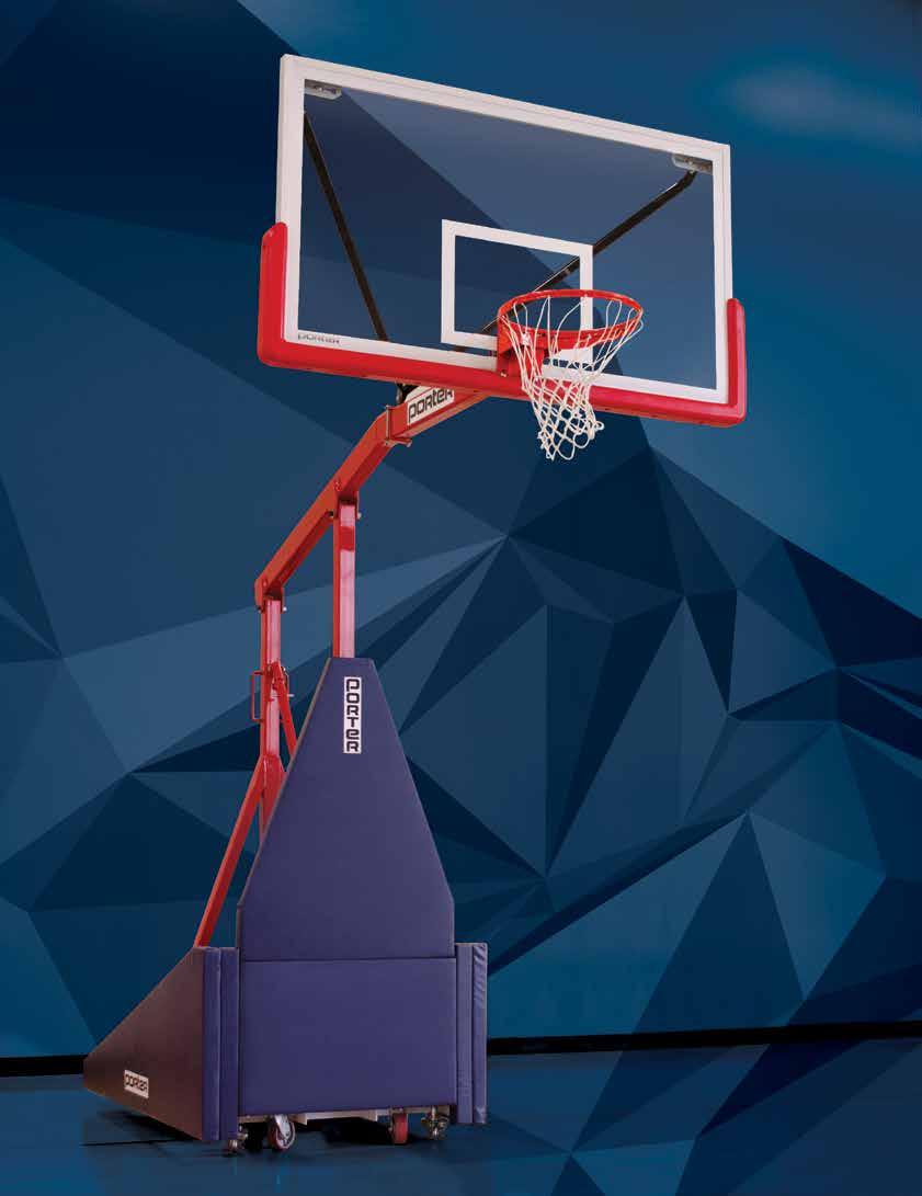 5 735 SERIES Perfect for recreational play, side courts, churches, and K-8 play this portable is an affordable option when you need portable goals!