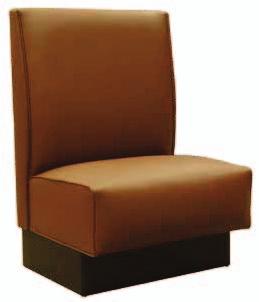 Biltmore Booths Pullover-Upholstery, Removable Dymetrol Seat AS42-B-D-GR4 Model # 36 High GR4/COM AS36-B Single 647.50 675.00 712.50 747.50 787.50 85 AD36-B Double 862.50 905.00 950.00 997.50 1,047.