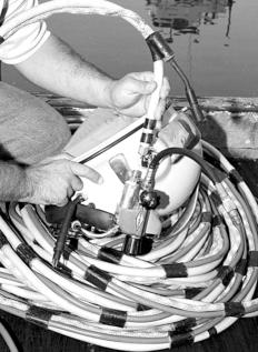 nectors are disconnected. Do not twist the connectors. Do not pull them apart while holding onto the thinner part of the wire that is away from the connectors. Fig. 2.
