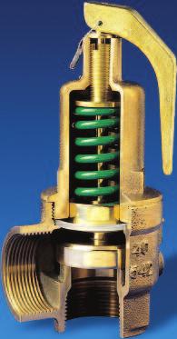 the Fig 520 ideal for steam, hot water, air as a general purpose safety valve. air and inert gas applications.