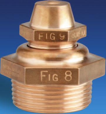Fusible Plugs Test Valves & Equipment Fig 5 and Fig 8 Fusible Plugs are used to protect internally fired steam boilers.