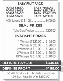10 MATCH THE WINNING SEAL NUMBER TO THIS TICKET AND WIN THE PRIZE AMOUNT