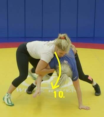 Keep the arm and body control 2. Head to head contact 6.