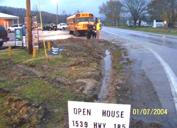 Butler County, KY 185 Drainage problems are causing