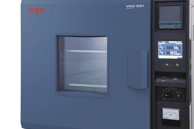 Characteristics Vacuum Oven VAC Quick and economical customization Variety of options for greater usability There are 20 options available.