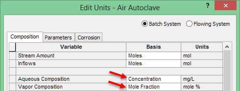 9.3 Basic Autoclave #3 - Using Air The previous case represents an example of how to create autoclave and how the results compare to the Ideal Gas Law. In the next case, we will use air.