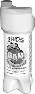 POOL FROG Welcome to easier pool care courtesy of POOL FROG. With POOL FROG, your pool water will look and feel better without a lot of work or a lot of chlorine.