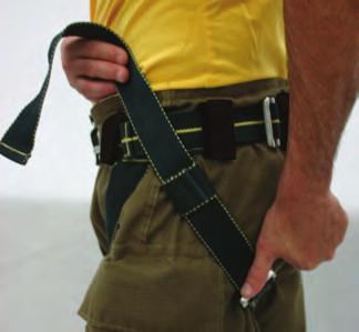 clip Harness closure and pant closure become