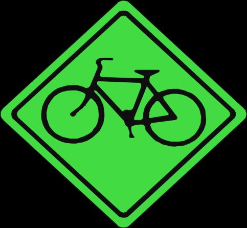 a background for pedestrian, bicycle, and