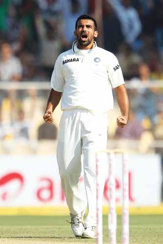 ZAHEER KHAN RETIRES FROM INTERNATIONAL CRICKET One of India s greatest pace bowlers, Zaheer Khan, called time on his international career this year.