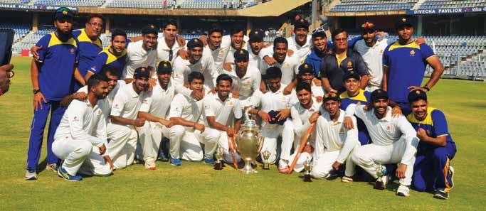 SENIOR DOMESTIC CRICKET - MEN KARNATAKA RULE INDIA S DOMESTIC CIRCUIT The reigning champions in India s domestic circuit, Karnataka currently hold the distinction of retaining the Ranji Trophy, the