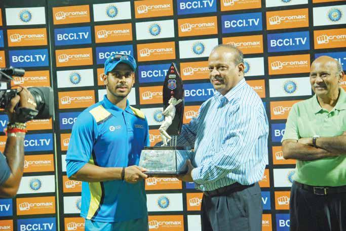 PROF. D. B. DEODHAR TROPHY East Zone (EZ) reclaimed the Deodhar Trophy after a decade with a 24-run win over defending champions, West Zone (WZ) at the Wankhede Stadium in Mumbai.