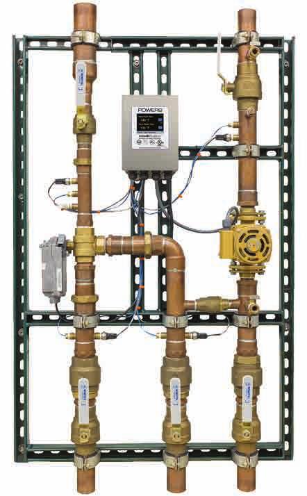 ES-P-SF-INTELLISTATIN IntelliStation Digital Water Tempering and Recirculating System Capacity up to 858 gpm @ 45psi Product Specification LEAD FREE * Features n Configurable on location.