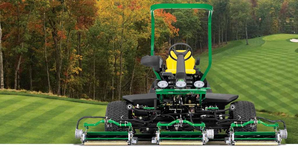 QA5 5-inch diameter reel mowers. Ideal for lower heights of cut.