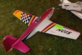 RC Pylon Text and photos by Santiago Panzardi Warbird racing is a fairly new event to the Nats, where scalelike models race over a