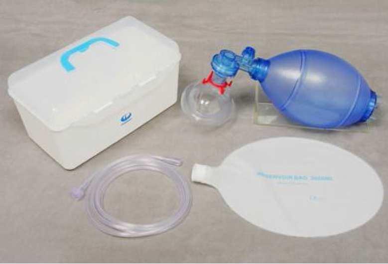 Adult - (Complete Set) Includes: Bag, Mask, O2 Tubing and