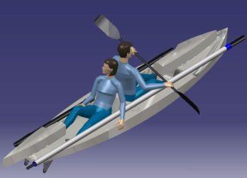 Single or double handed, she can be carried on a car roof and prepared in a few minutes without any tool, her domain doesn t restrict to only seas and lakes.