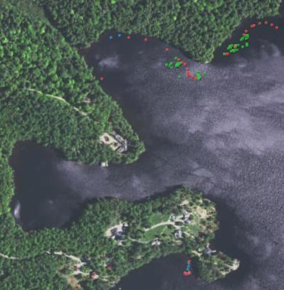 Buck Island, Buck Island Bay (left) Whitney Point-Bottleneck
