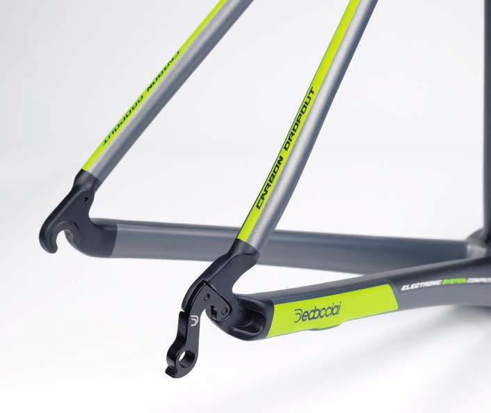 They ensure the frame an unique appearance and at the same time a weight saving.
